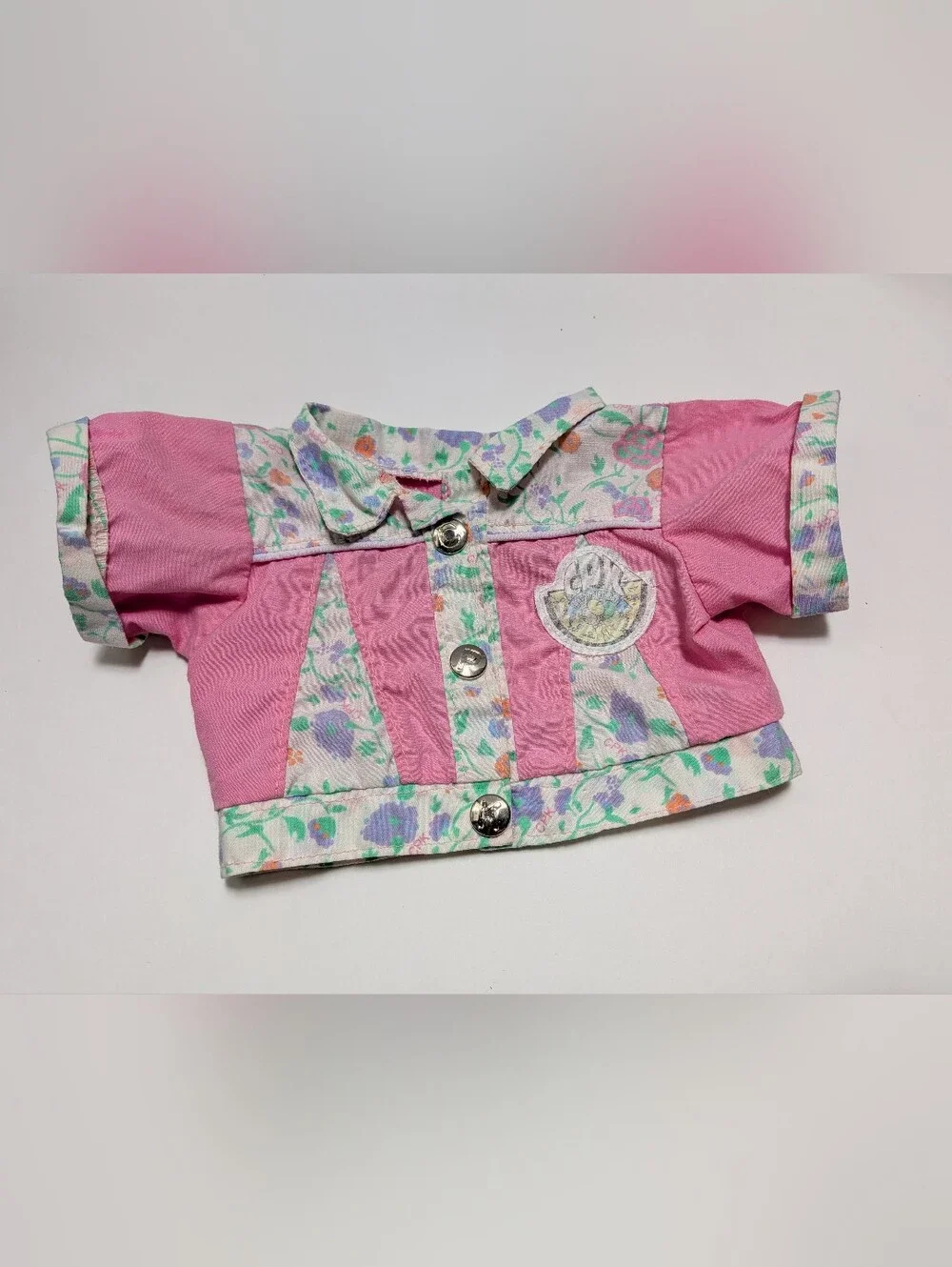 Cabbage Patch Kids Doll Clothes, White/Pink Stripe Jogger Suit 18A & Jacket CPK